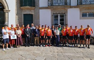 14 ciclistas transplantados de bicicleta de Vila do Conde a Lisboa pela iniciativa “Renascer à Vida”