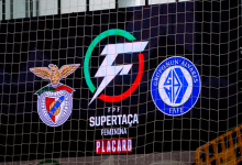 Benfica vence Nun’Álvares por 3-1 e reconquista Supertaça Feminina de Futsal em Vila do Conde
